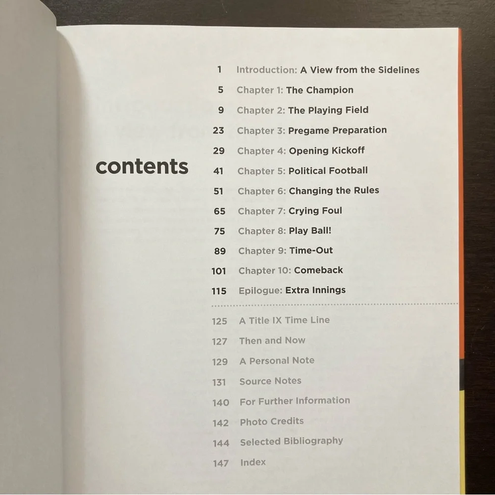 3/$35 ATHENEUM Book on Title 9
